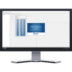 ABET II Software for Touch Screens with Audio-Video Stimulus