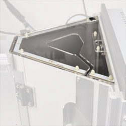 Slotted Trapezoid Chamber Lid for Mouse Touch Screen Chamber