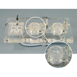Acrylic Dual Channel Top Plate for Biochemistry