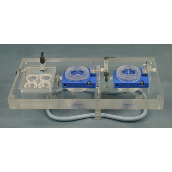 PTFE Dual Channel Top Plate for Biochemistry