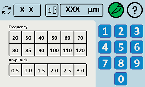 Parameters Screen